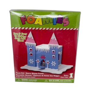 Foamies Snow Queen Castle Holiday Arts and Crafts